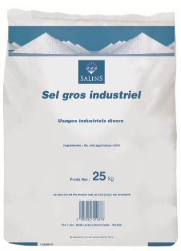 Sel de déneigement - sac de  25kg
